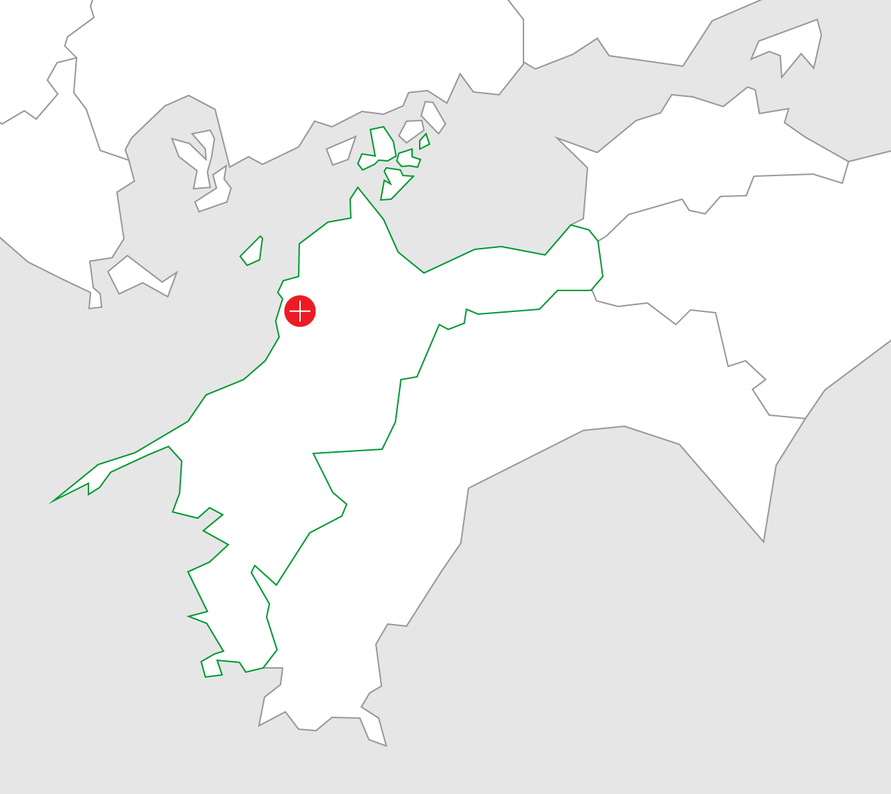 四国・愛媛県の地図